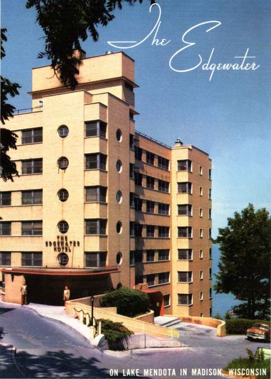 Old View of the Edgewater - Colorized