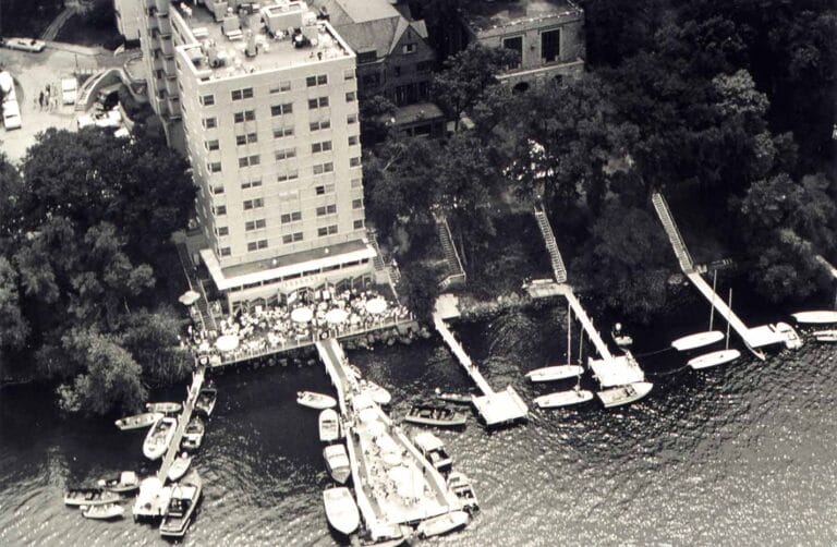 Aerial View of The Edgewater from the 1960s