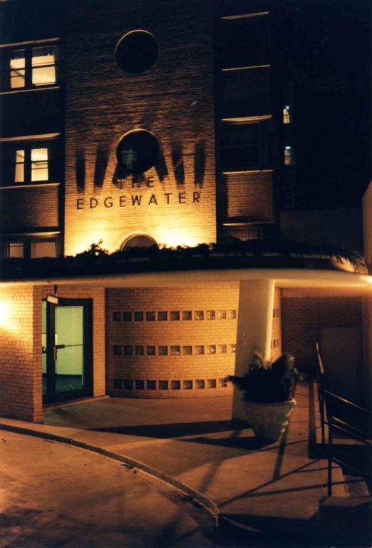 View of The Edgewater Hotel when it opened