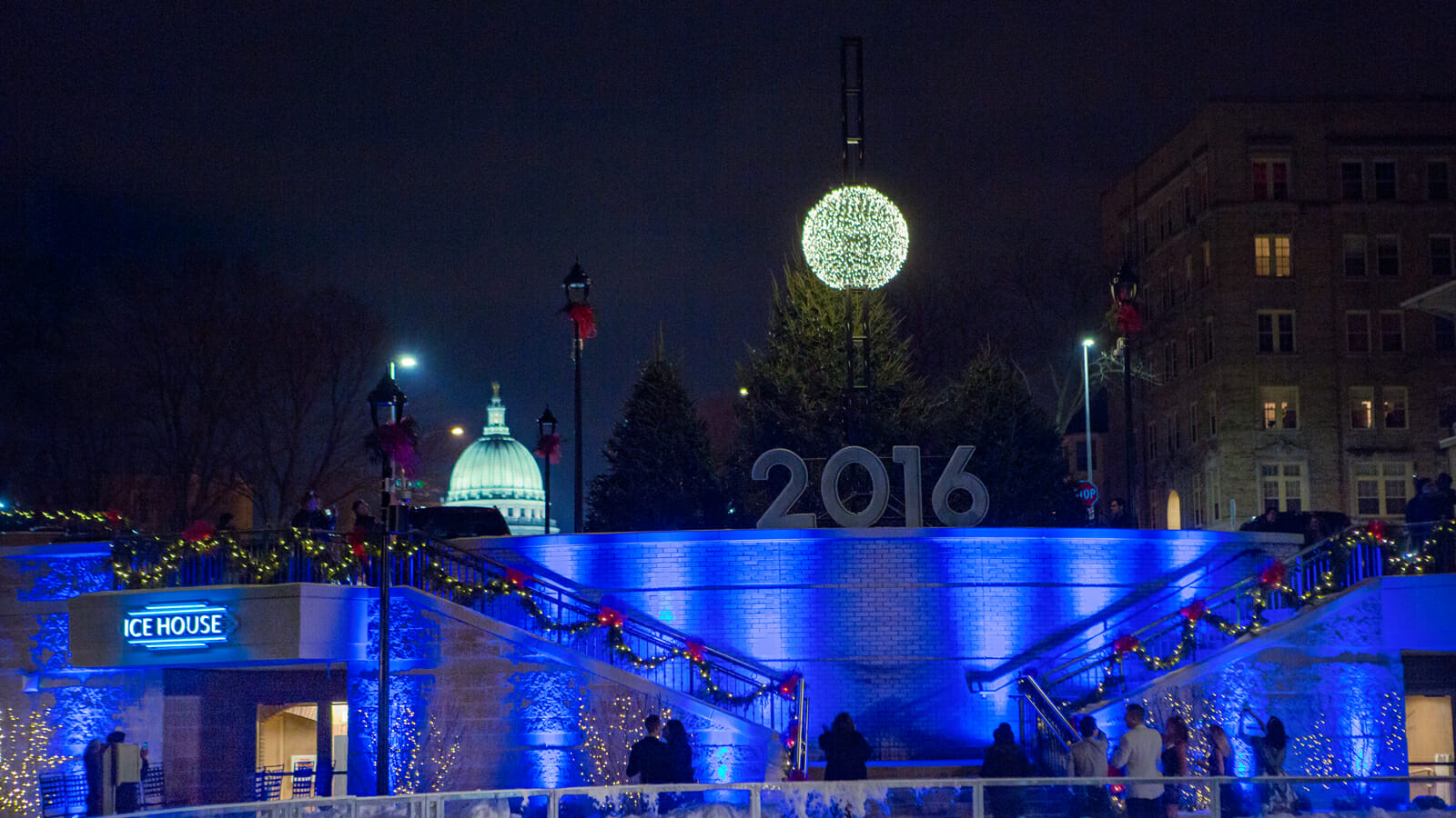 The Edgewater Gravity Ball Decor on Grand Plaza