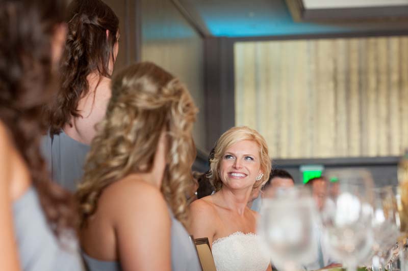 Bride Smiling