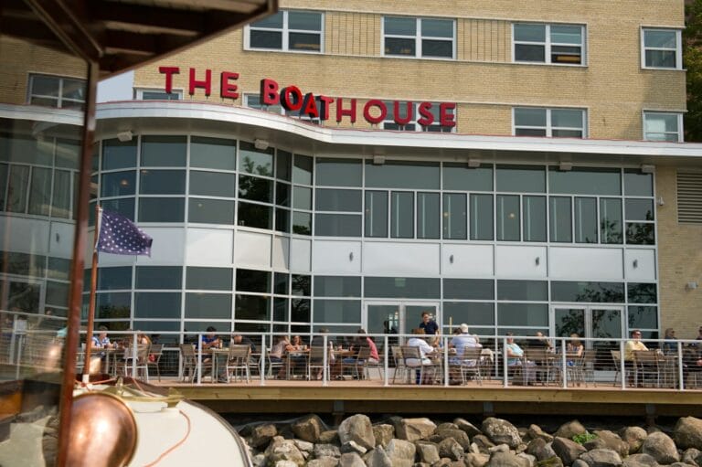 Exterior View of The Boathouse