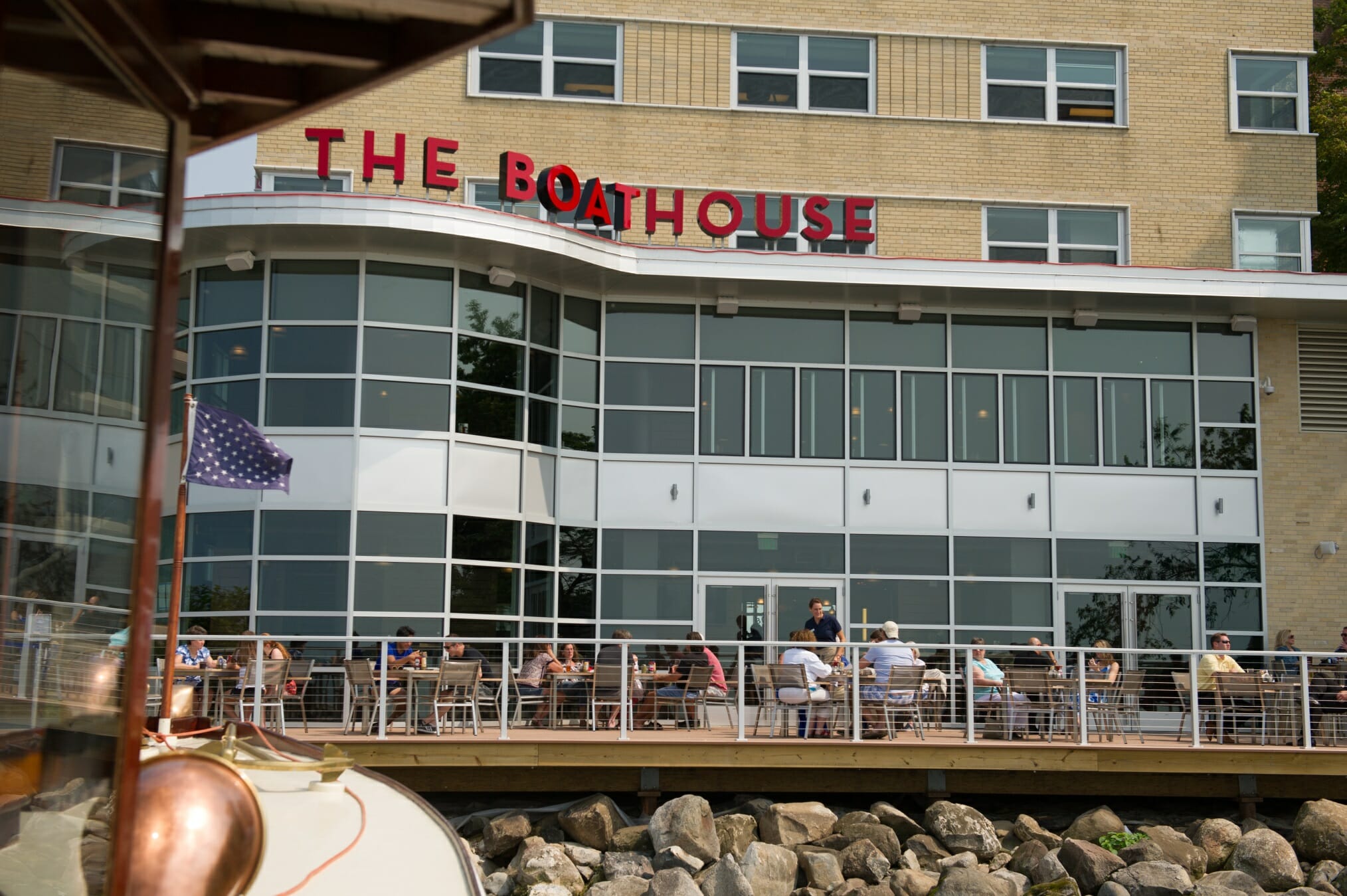 Exterior View of The Boathouse