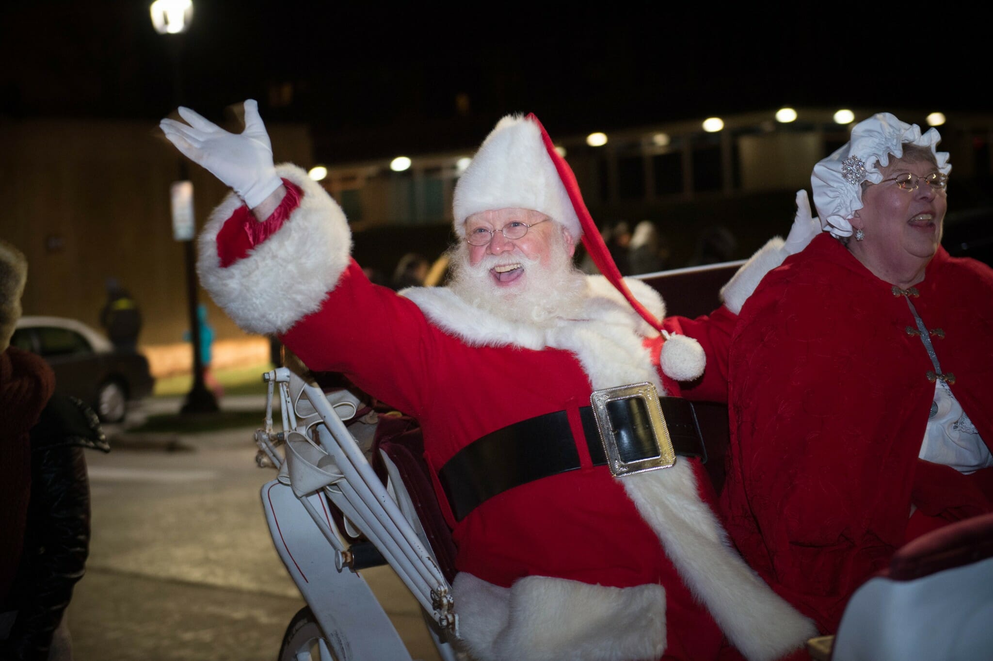 Santa Waving