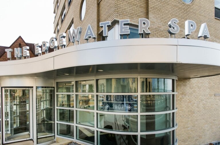 Exterior of Edgewater Spa