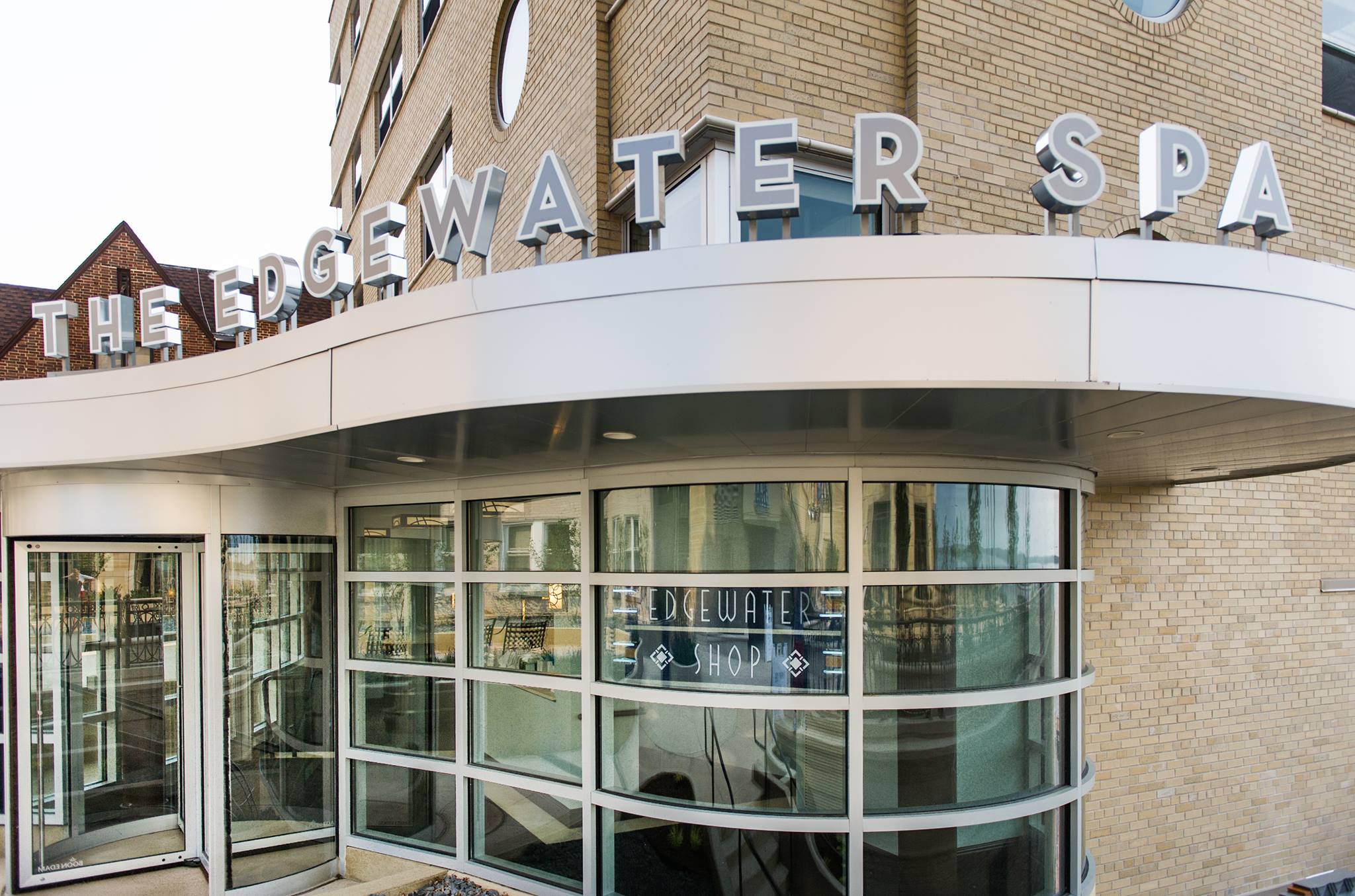 Exterior of Edgewater Spa