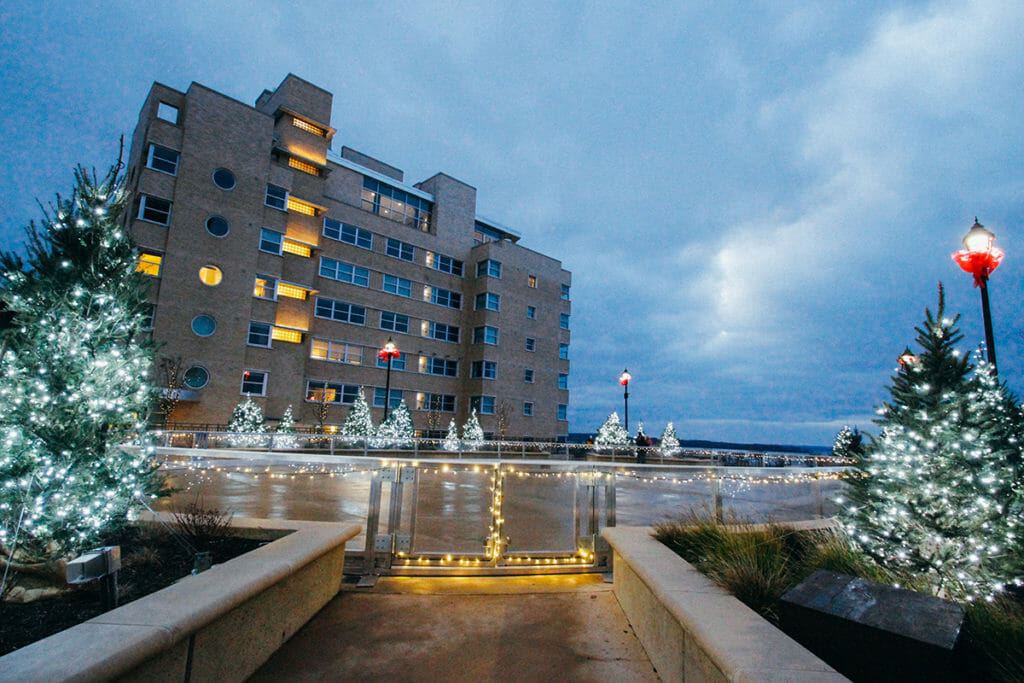 The Edgewater During Holidays