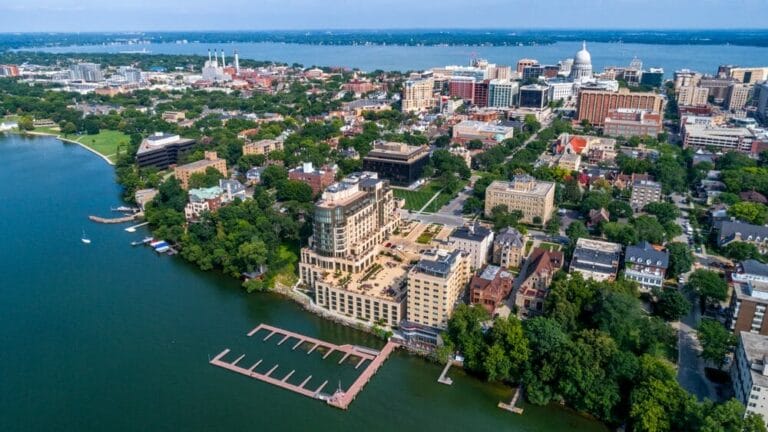 Aerial View of The Edgewater