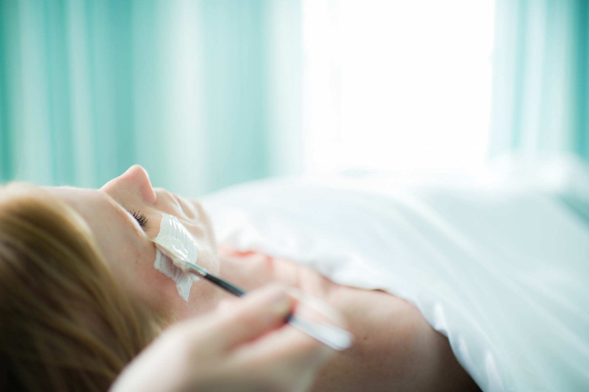 Woman Receiving Service at Edgewater Spa
